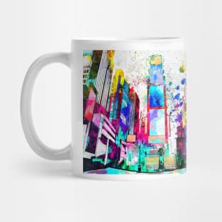 Times Square Grunge Mug